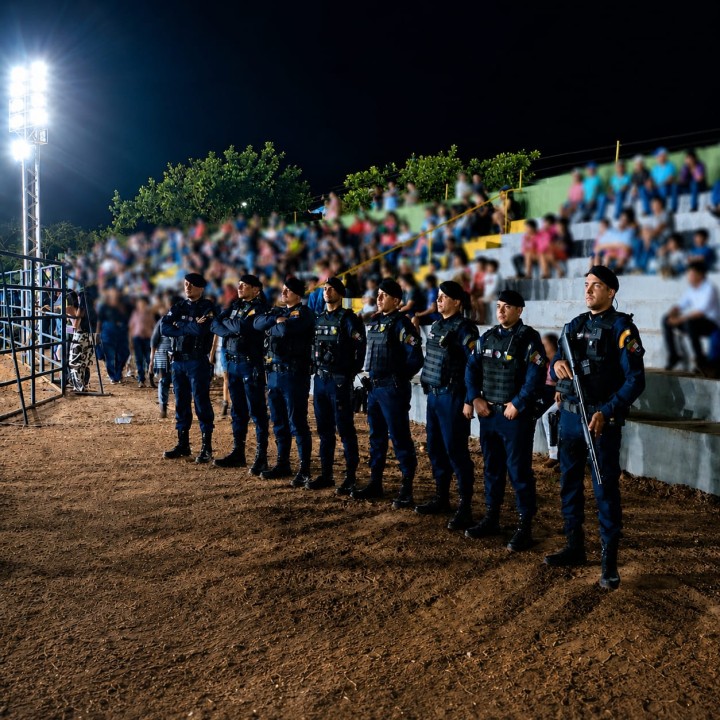 Polícia Militar garantiu a segurança durante a Expocamp