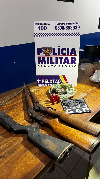Força Tática localiza drogas em chácara