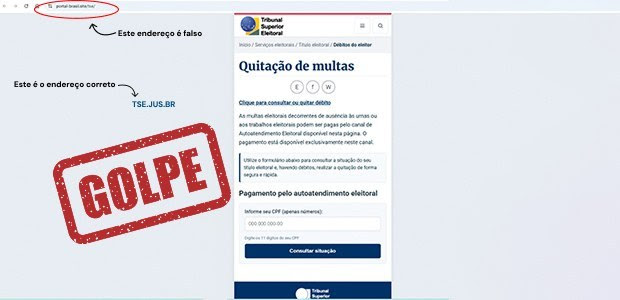 Alerta: golpistas usam WhatsApp para cobrar falsas taxas de regularização do título de eleitor