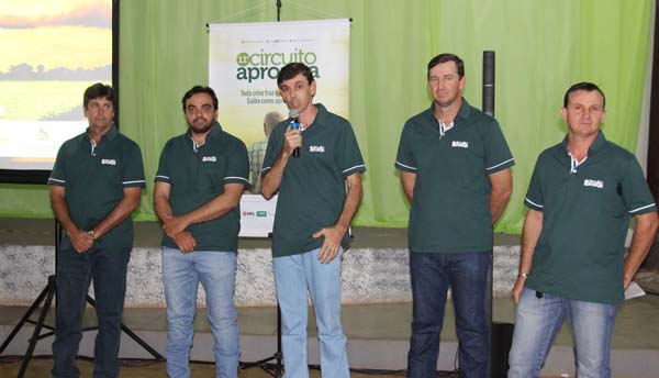 Líderes da Aprosoja núcleo local