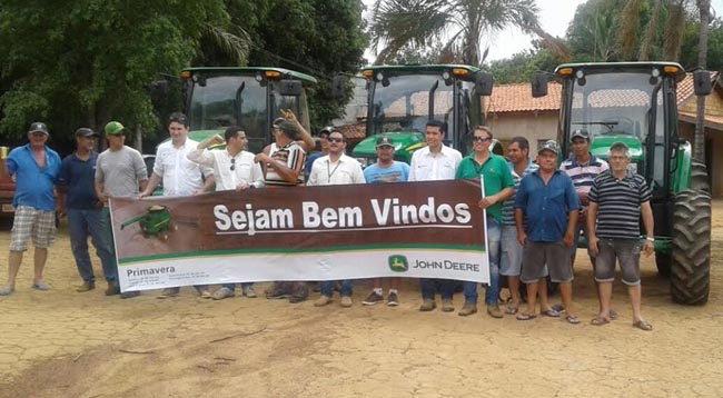 Beneficiados com tratores