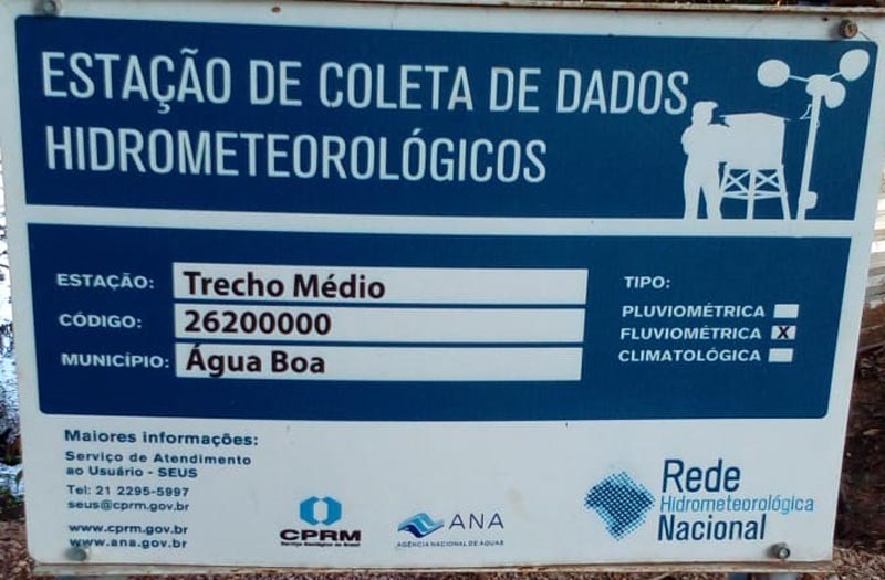 estacao fluviometrica