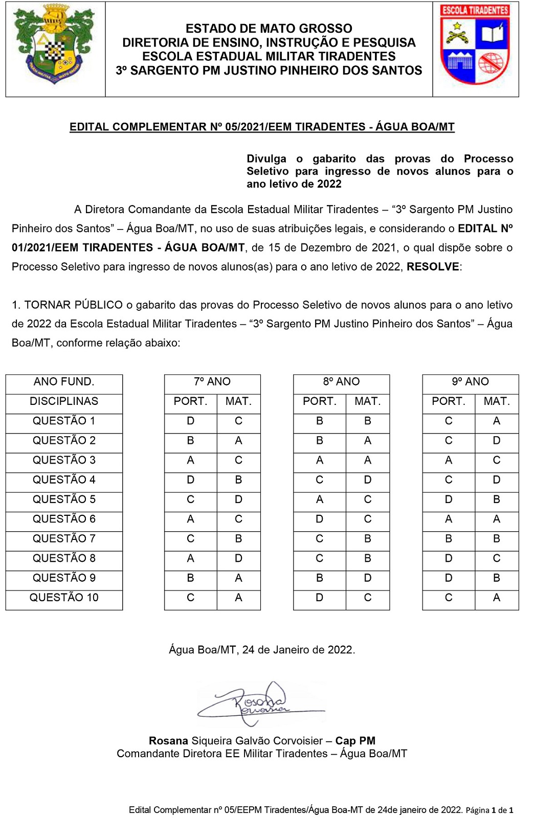 EDITAL COMPLEMENTAR N 05.2021.EEM TIRADENTES AGUA BOA