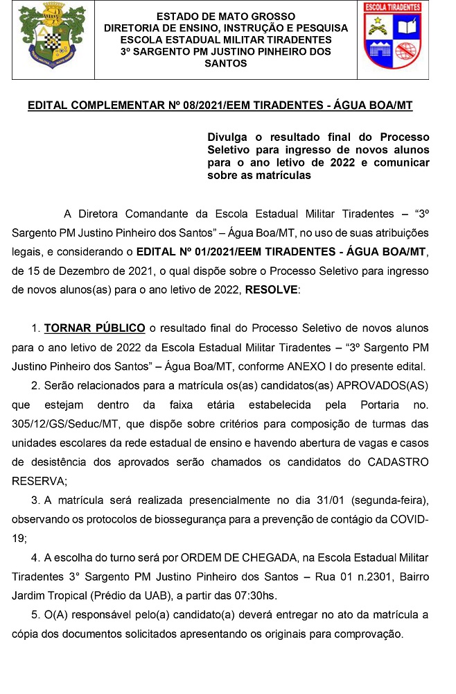EDITAL COMPLEMENTAR N 08.2021.EEM TIRADENTES AGUA BOA 1