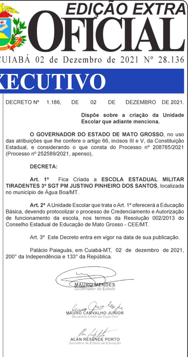 Decreto Esc Militar AB