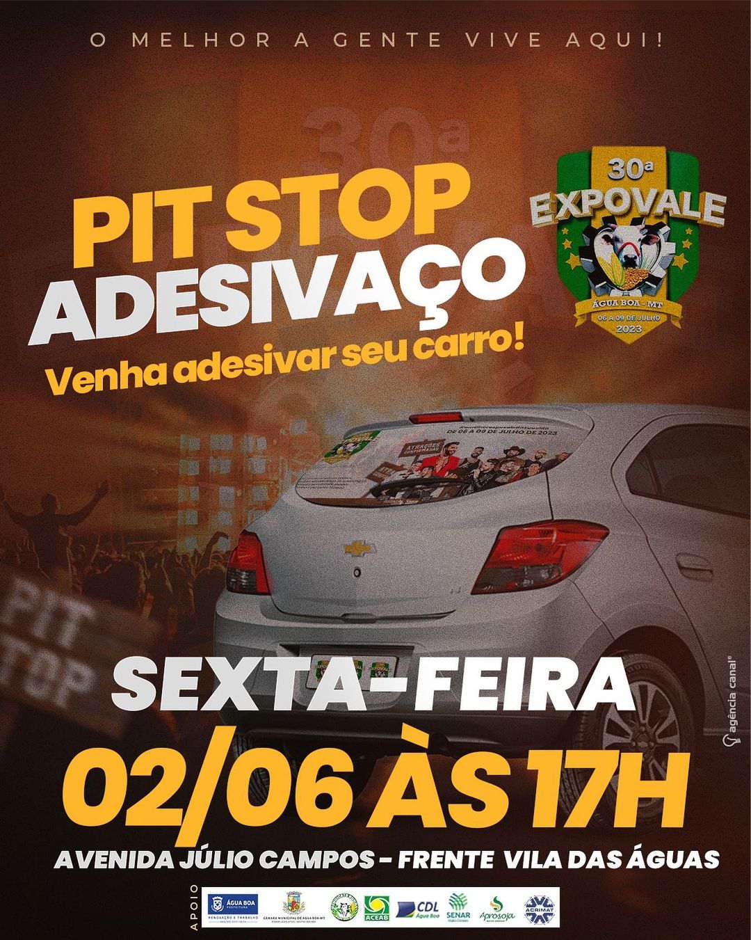 4 Pit Stop da 30 Expovale nesta sexta 02