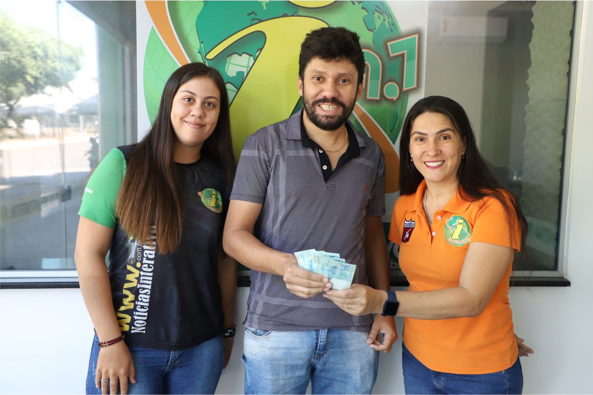 Radio Interativa sorteou R 50000