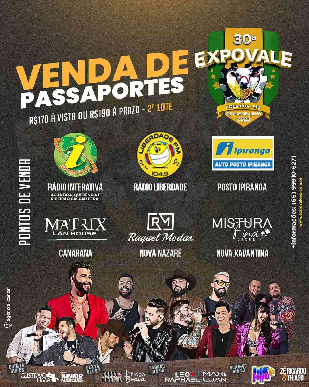 Vendas de passaportes 14 06 2023